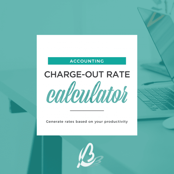Accounting Chargeout Rate Calculator Bottrell Business Consultants